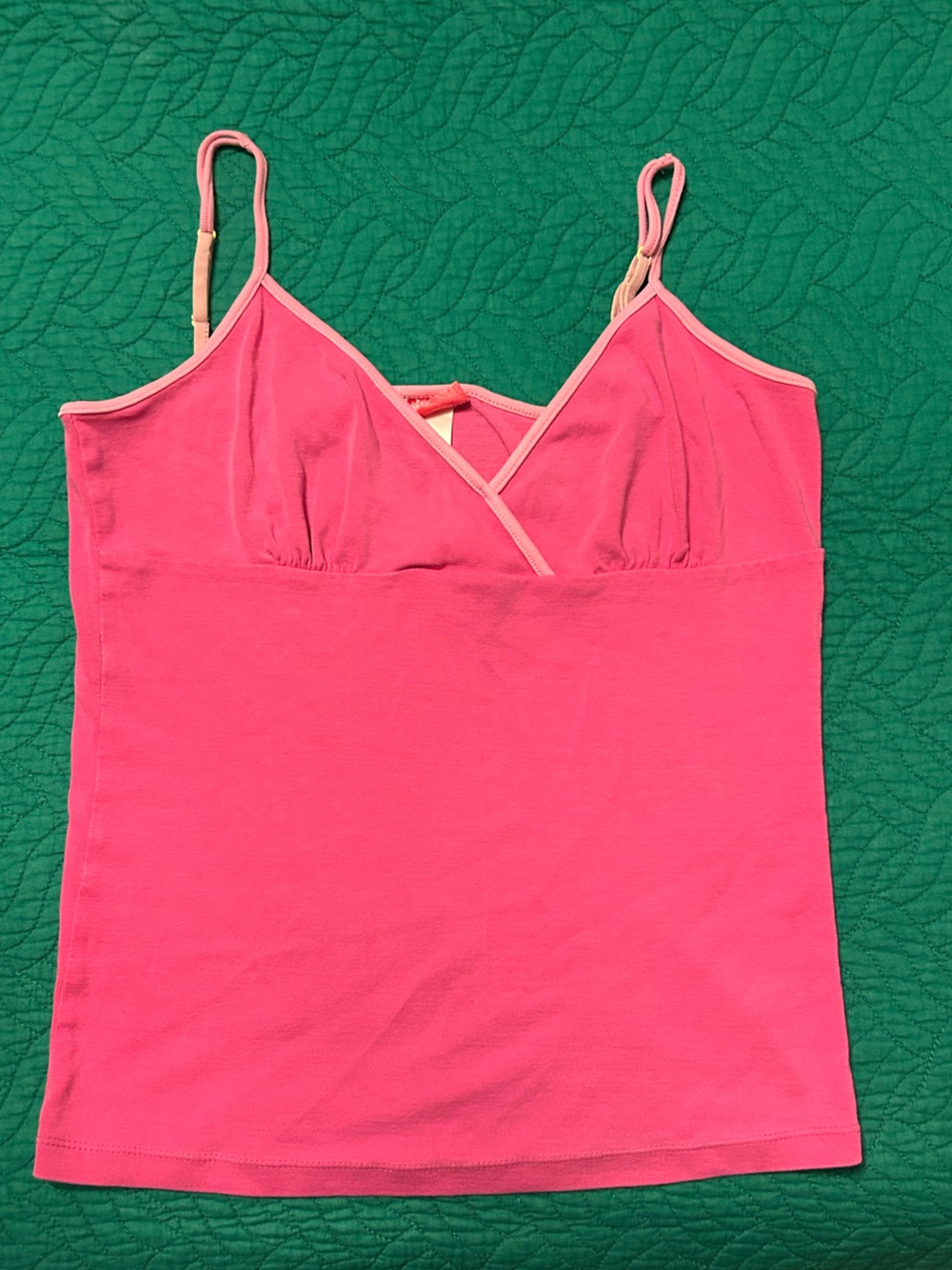 LA SENZA Women's Pink Spaghetti Strap Cami Top